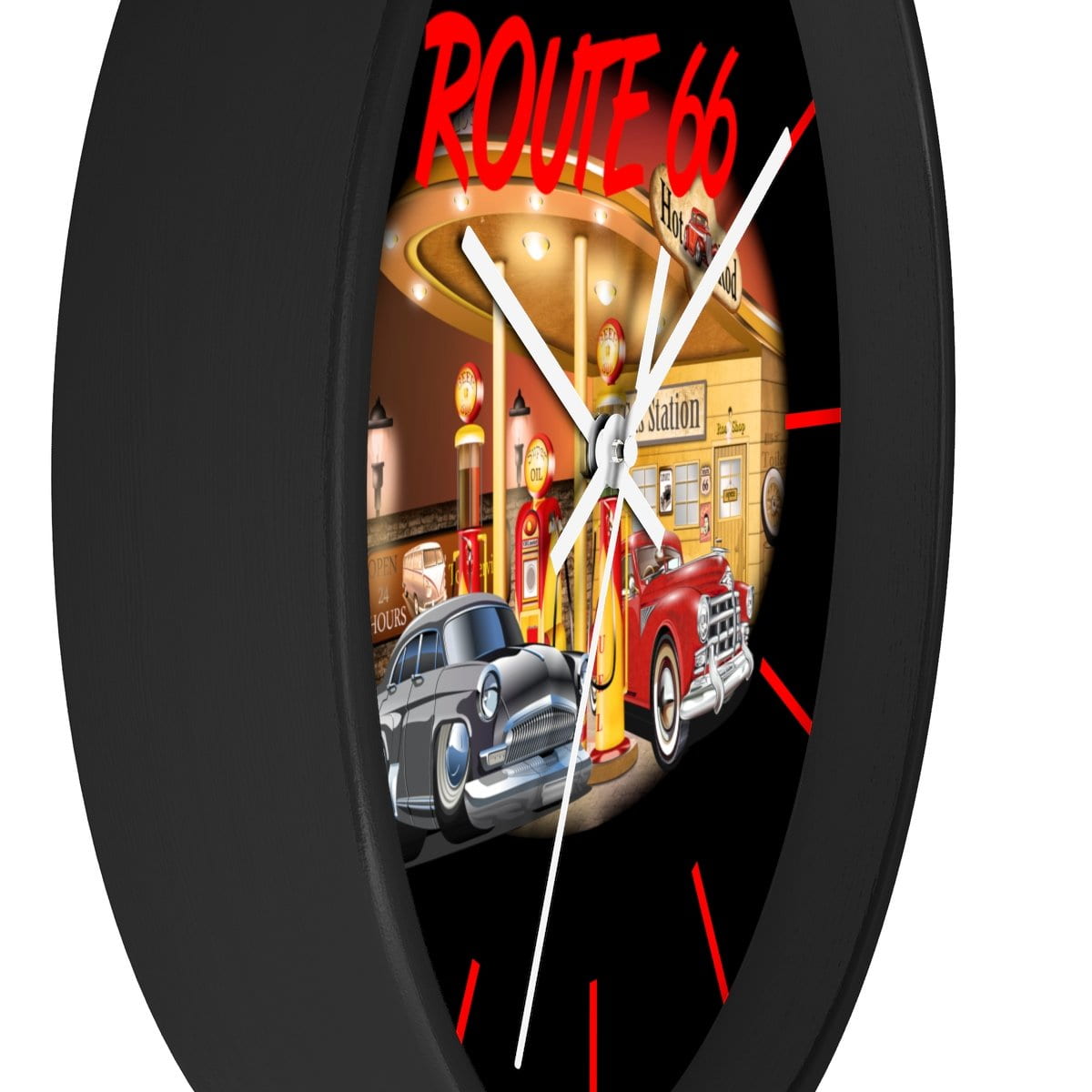 Route 66 Wall clock