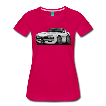 1971 Alfa Romeo Montreal Women’s Premium T-Shirt - dark pink