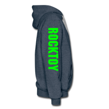 Green Jeep Rocktoy Rock Climber Car Art Men’s Premium Hoodie - heather denim