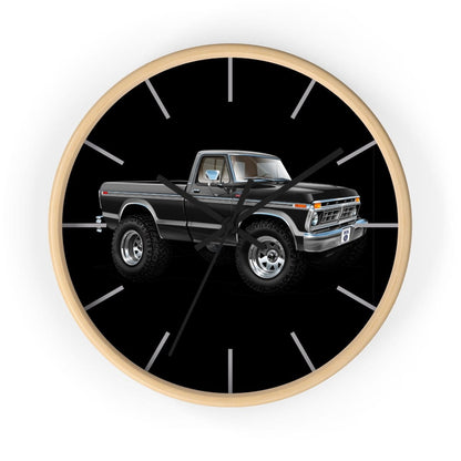1976 F-150 Ranger XLT 4x4 Pickup Truck Wall clock