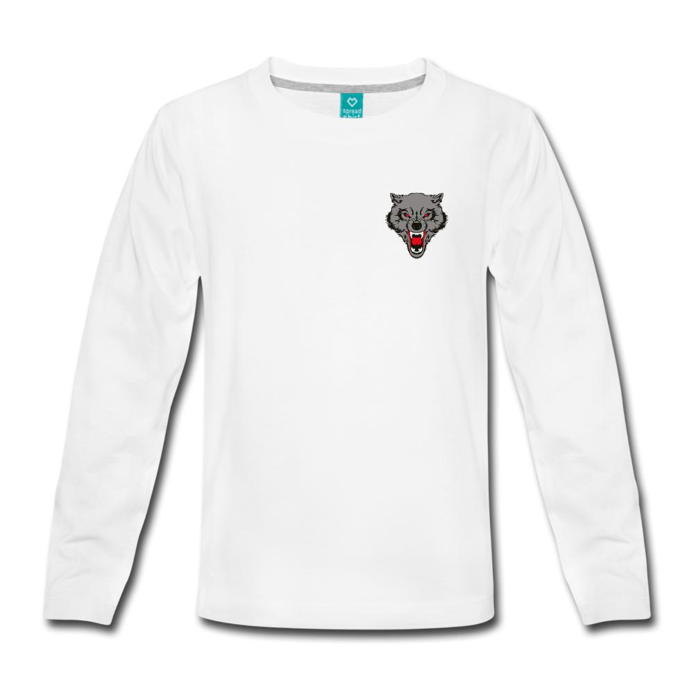 It's Just a Husky Kids' Premium Long Sleeve T-Shirt - white