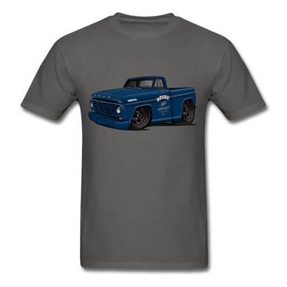 1967 Ford F-100 Men's T-Shirt - charcoal