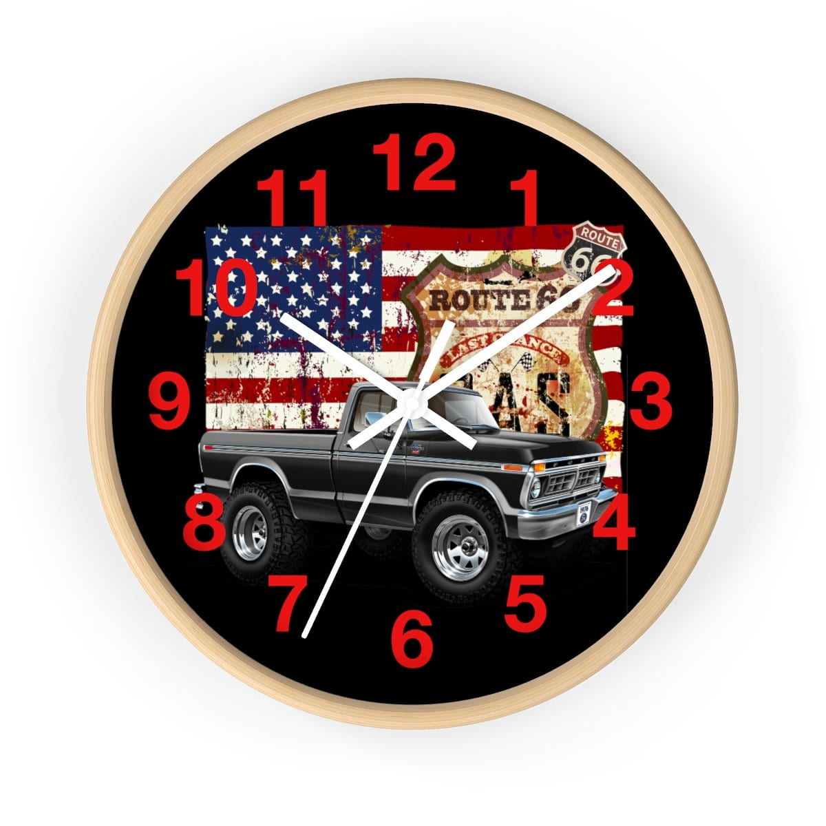 1976 F-150 XLT Ranger 4x4 Wall clock