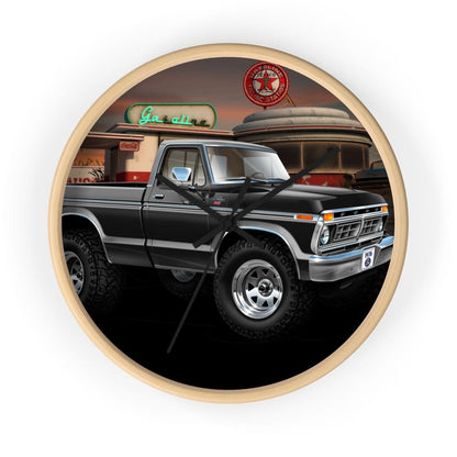 1976 F-150 Ranger XLT 4x4 Pickup Wall clock