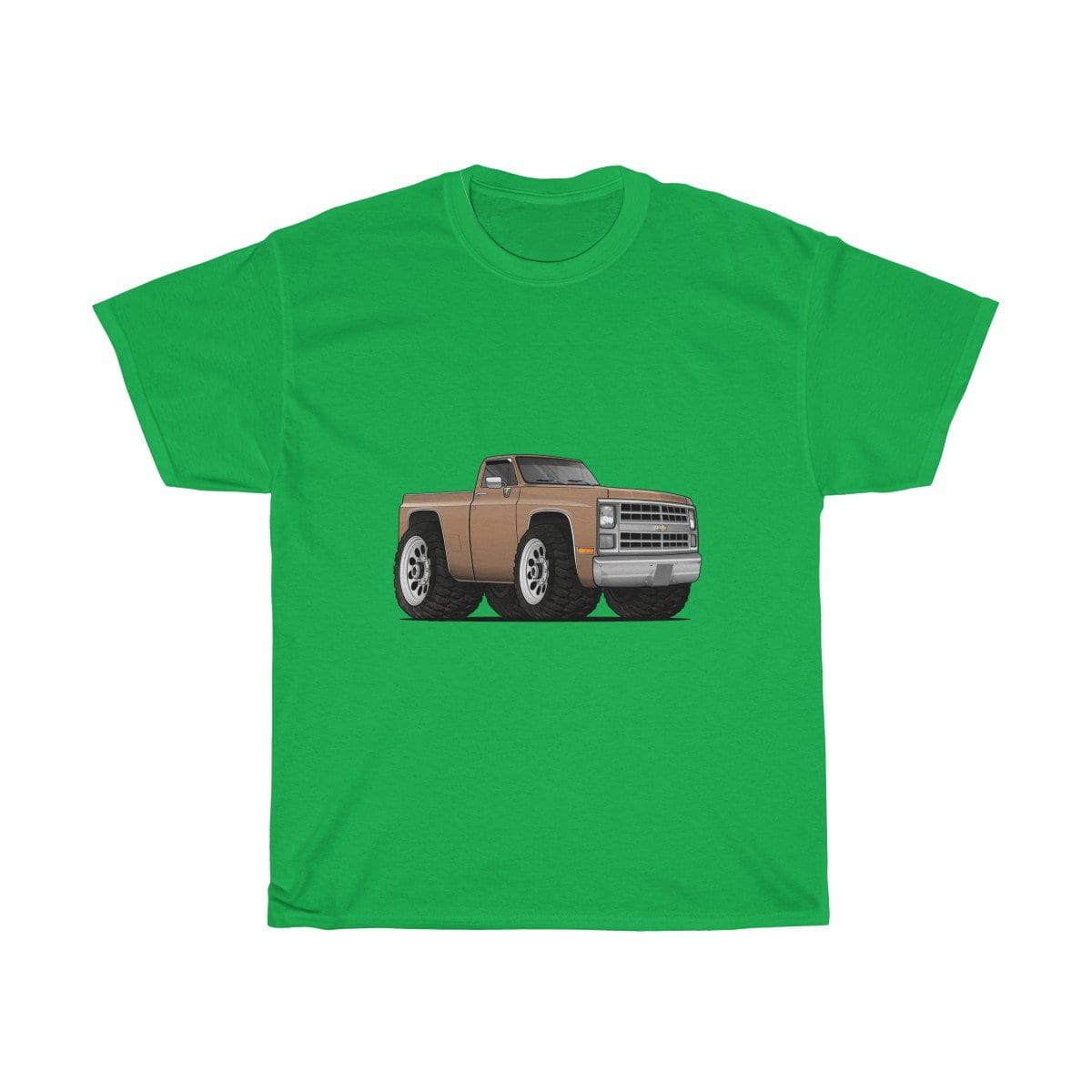 1986 4X4 Truck Car Art Unisex Heavy Cotton Tee