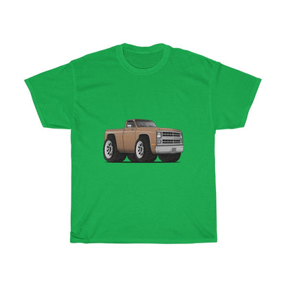 1986 4X4 Truck Car Art Unisex Heavy Cotton Tee