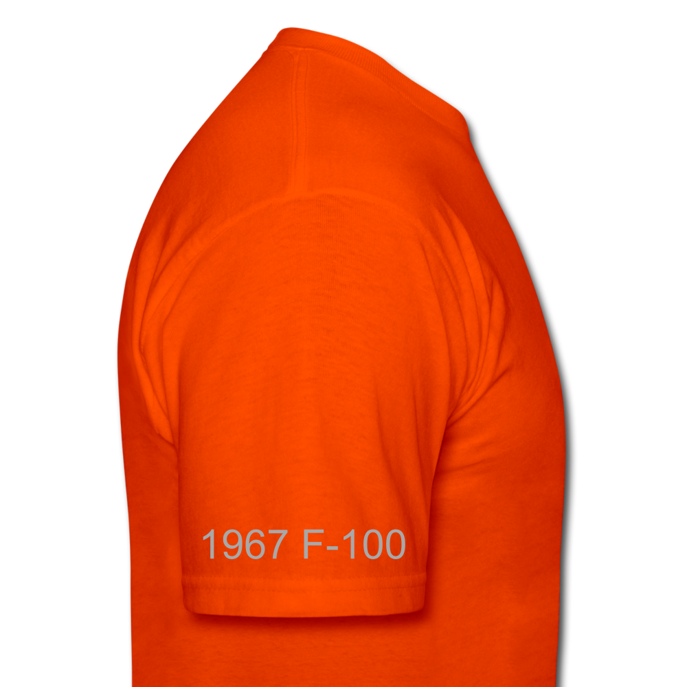 1967 Ford F-100 Men's T-Shirt - orange