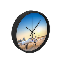 Runway Plane 10 inch wall clock