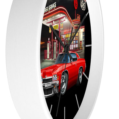 1972 Impala Vintage Gas Wall clock