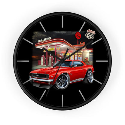 1967 Camaro SS Vintage Gas Wall clock