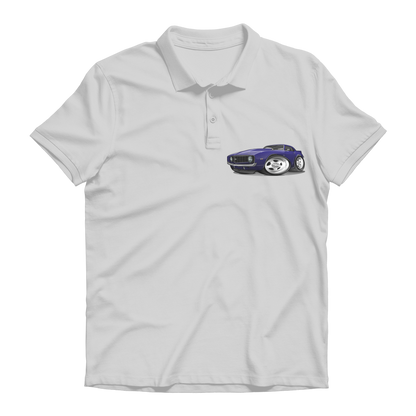 1st Generation Purple Camaro Premium Adult Polo Shirt