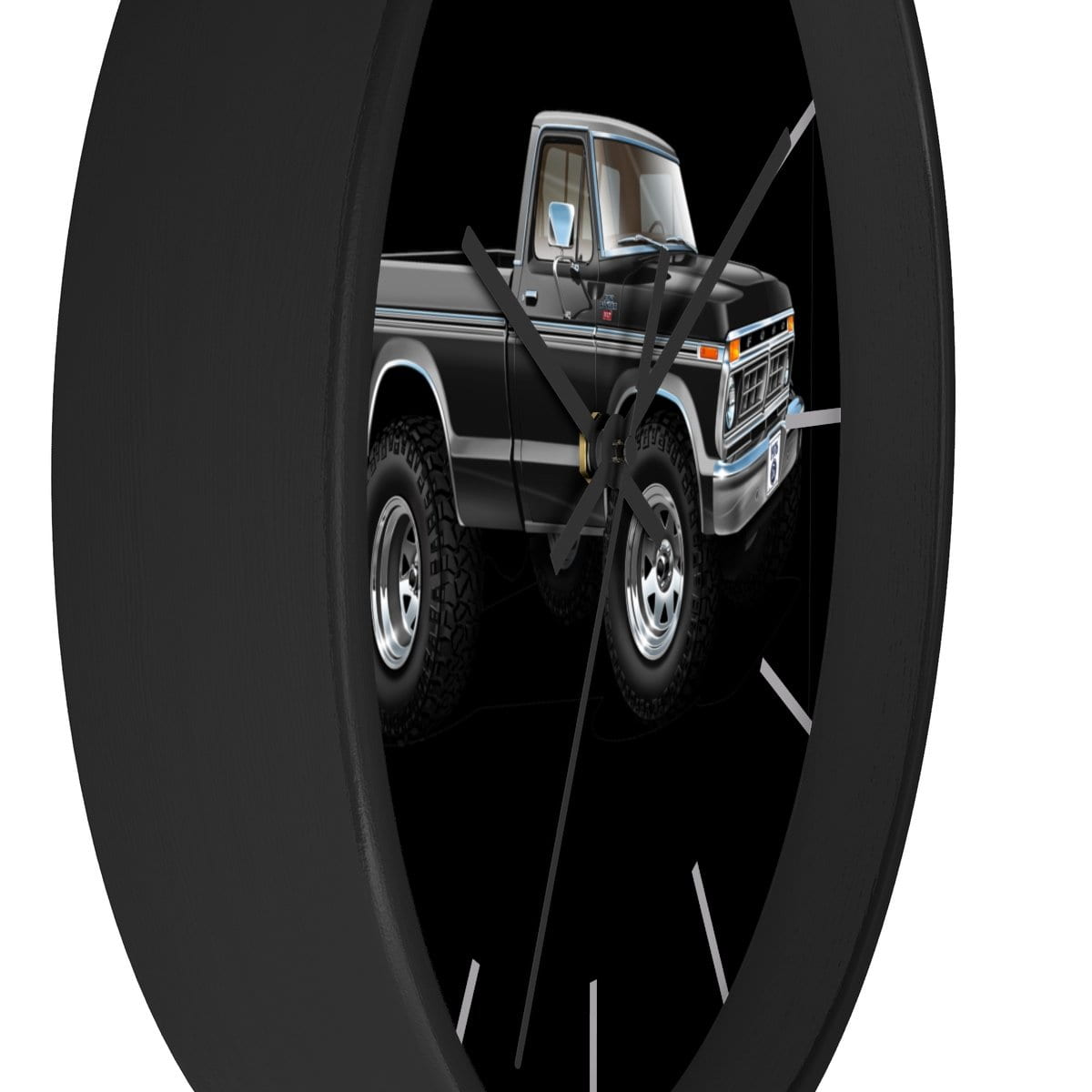 1976 F-150 Ranger XLT 4x4 Pickup Truck Wall clock