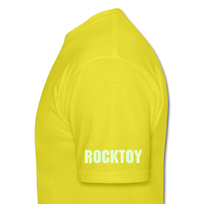 Green Jeep Rocktoy Rock Climber Men's T-Shirt - yellow