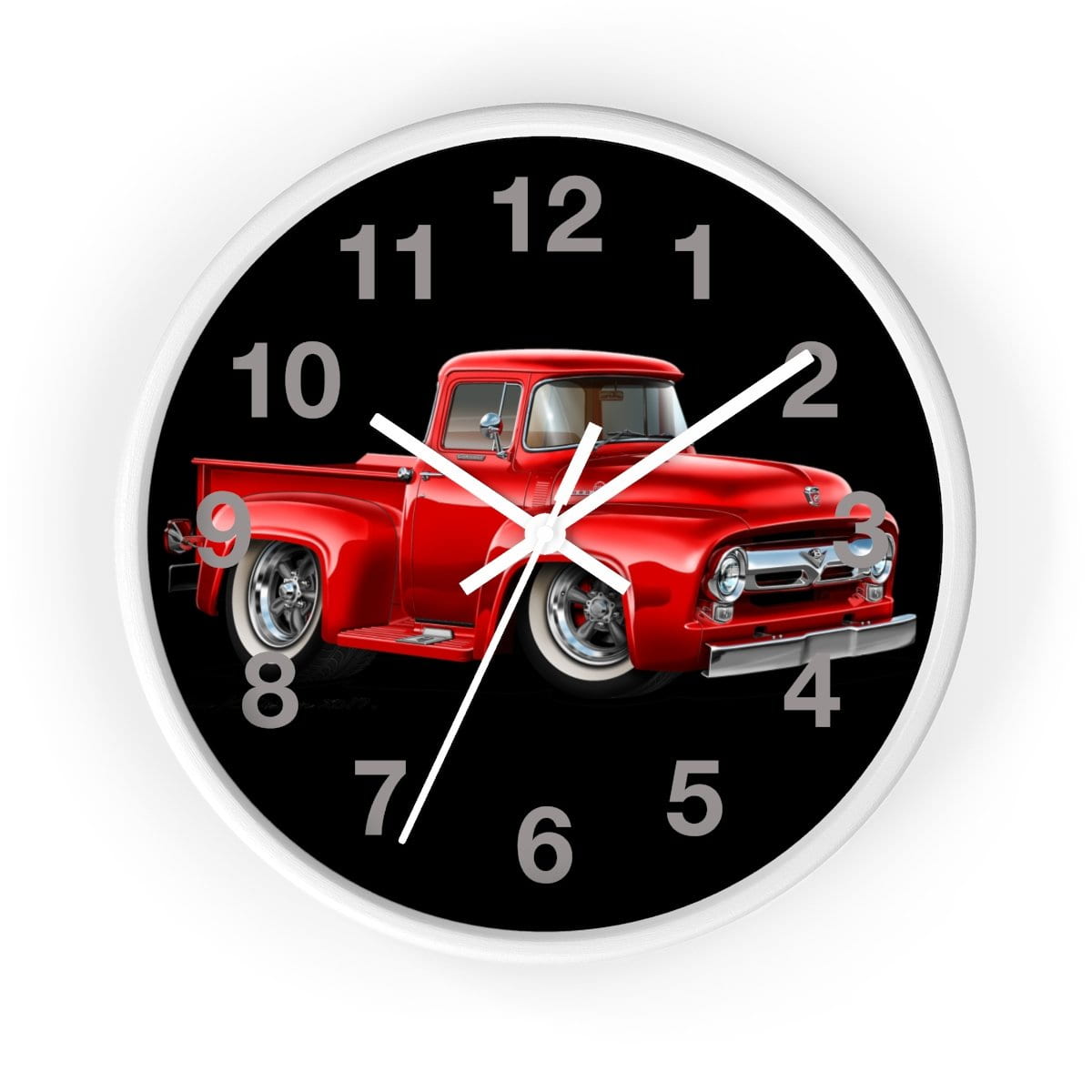 F100 Pickup Truck Wall clock