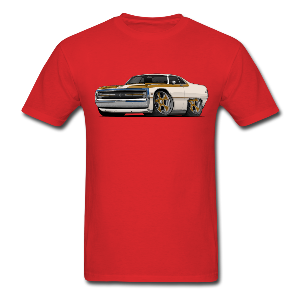 1970 Chrysler 300 Hurst Car Art Men's T-Shirt - red