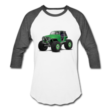 Baseball T-Shirt - white/charcoal