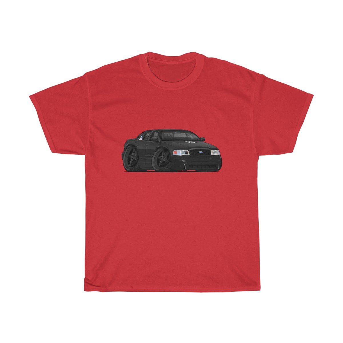 1999 Crown Victoria Car Art Unisex Heavy Cotton Tee