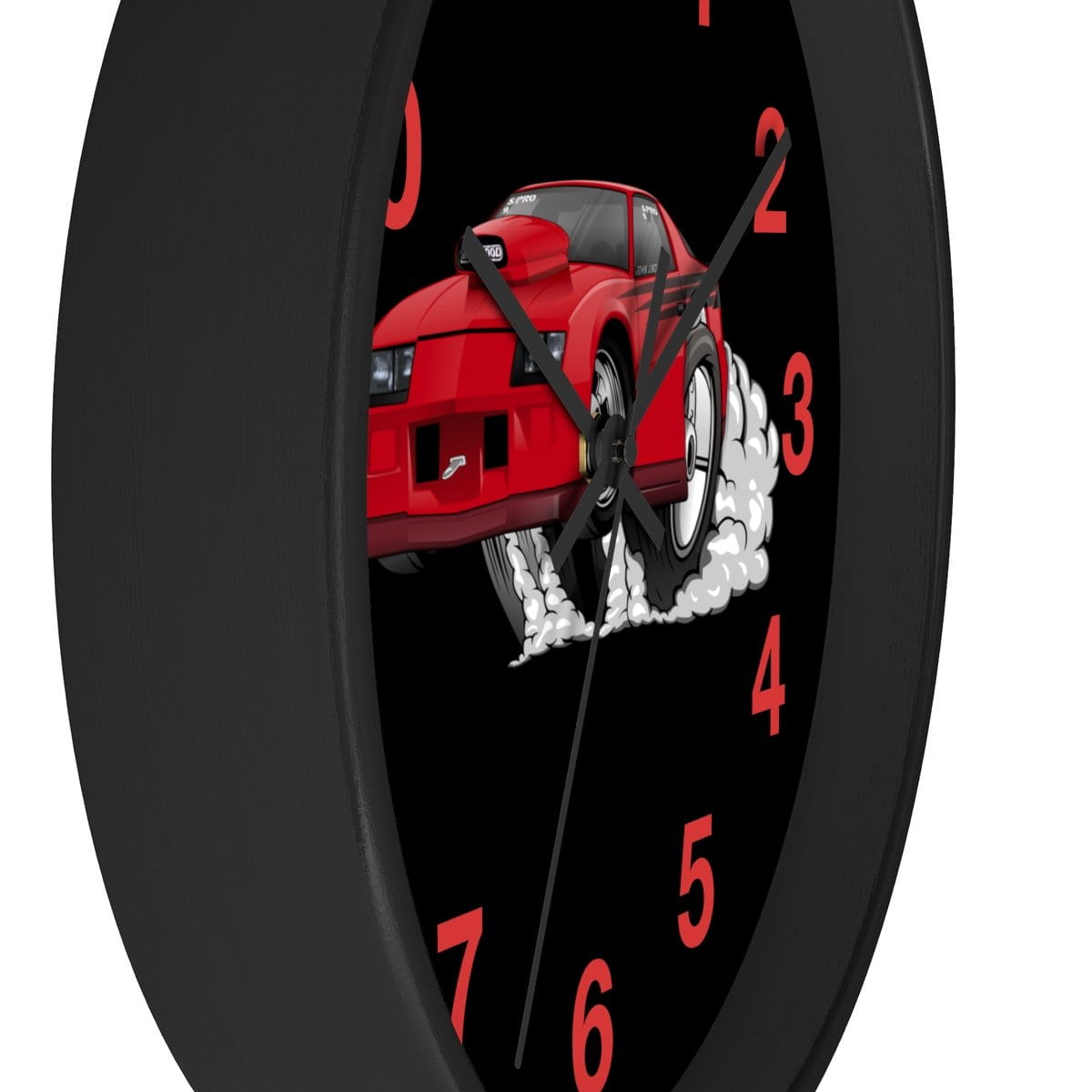 3rd Generation Camaro Drag Car Wall clock