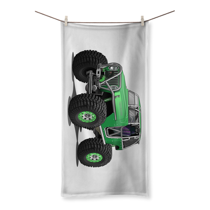 Jeep 4x4 Rocktoy Rock Climber Car Art Sublimation All Over Towel
