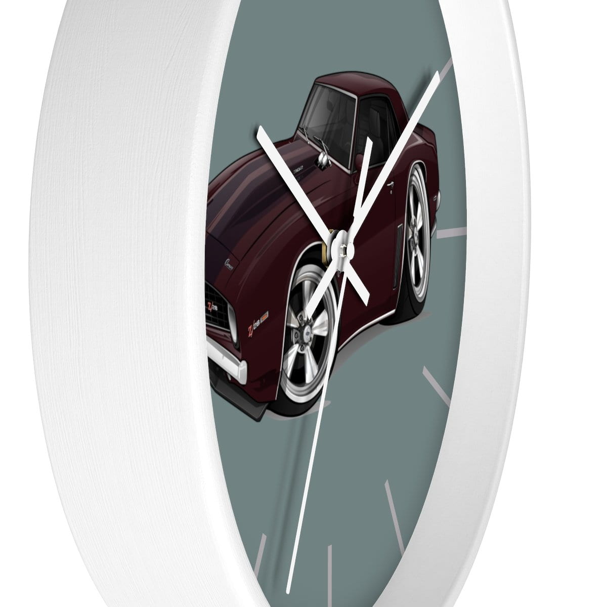 1969 Camaro Z28 Muscle Car Art Wall clock