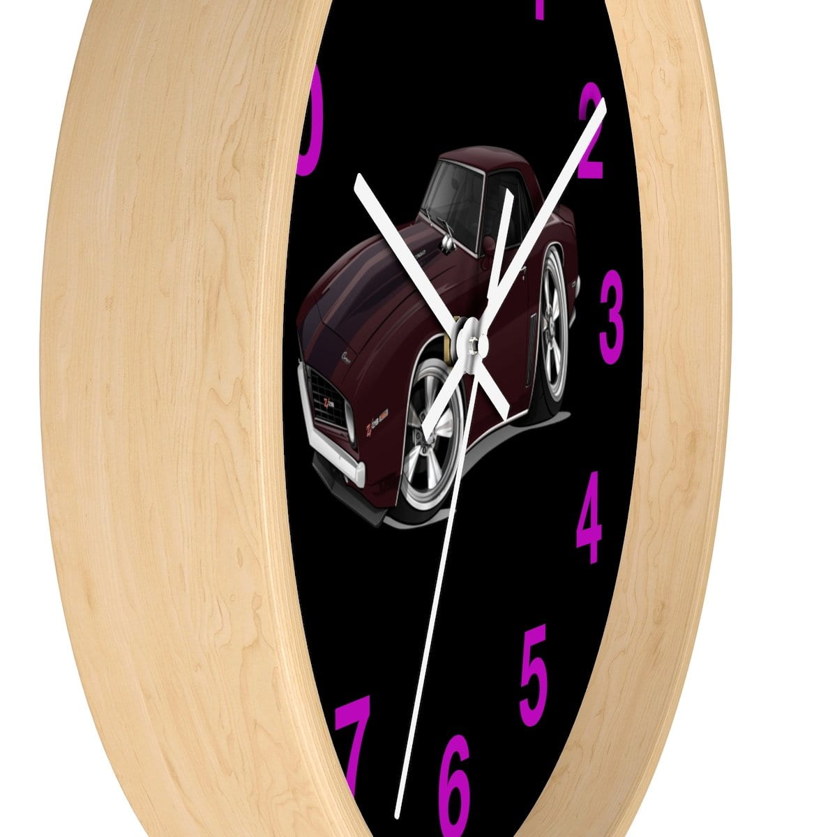 1969 Camaro Z28 Muscle Car Art Wall clock