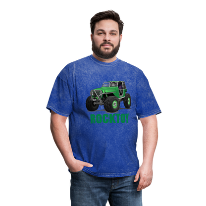 Green Jeep Rocktoy Rock Climber Men's T-Shirt - mineral royal