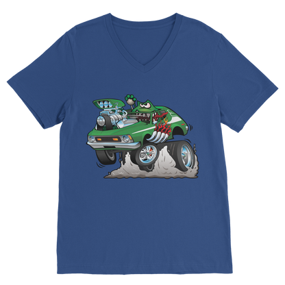 Gremlin Hotrod Classic V-Neck T-Shirt