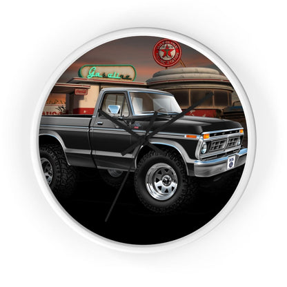 1976 F-150 Ranger XLT 4x4 Pickup Wall clock