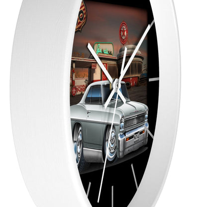 1966 Nova Texaco Wall clock