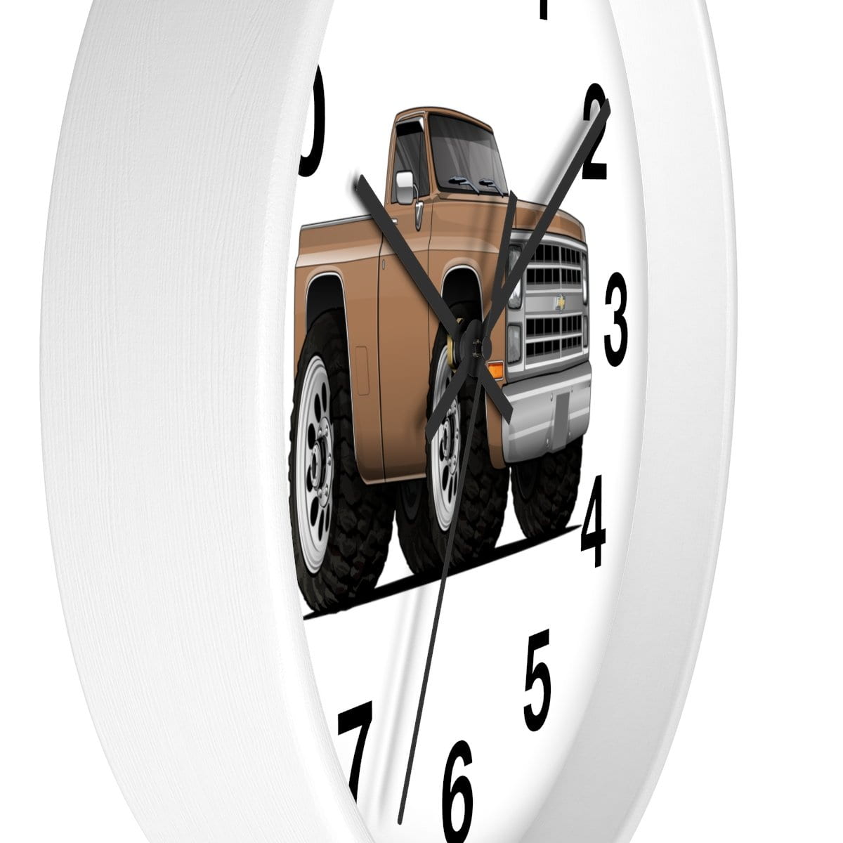 1986 4X4 Truck Car Art Wall clock