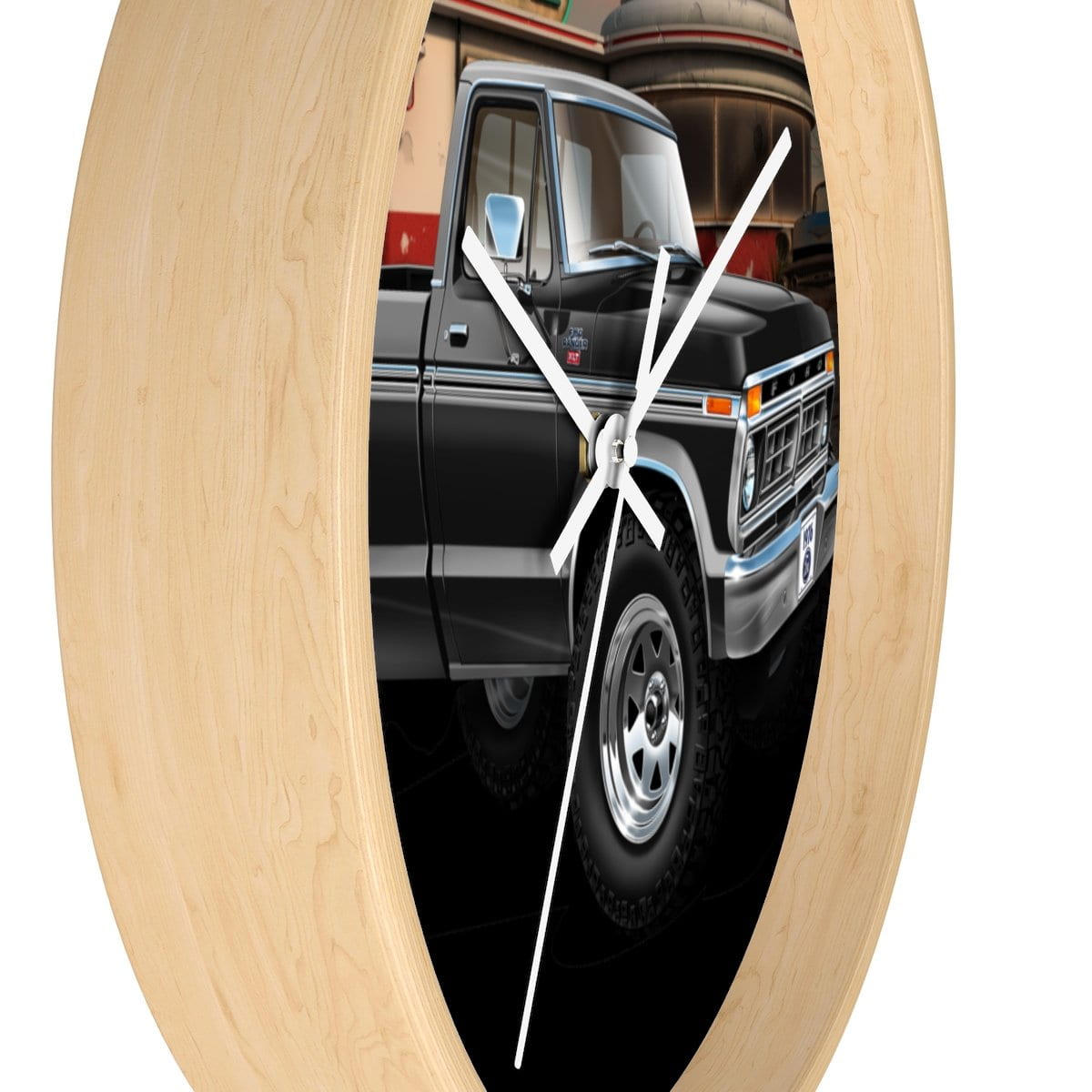 1976 F-150 Ranger XLT 4x4 Pickup Wall clock