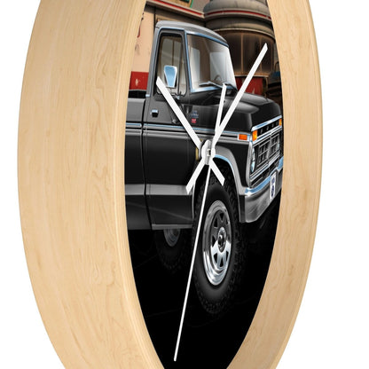 1976 F-150 Ranger XLT 4x4 Pickup Wall clock