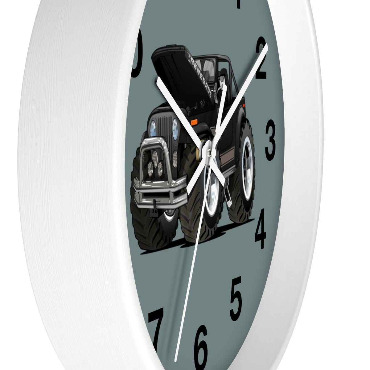 1978 Jeep CJ Renegade Hot Rod Wall clock