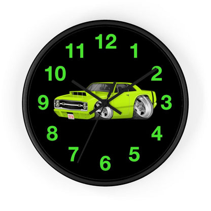 1969 Dart Car Art Wall clock
