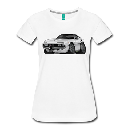 1971 Alfa Romeo Montreal Women’s Premium T-Shirt - white