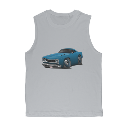 1968 Plymouth Roadrunner Car Art Premium Adult Muscle Top