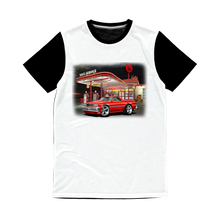 1978 El Camino Red Classic Sublimation Panel T-Shirt