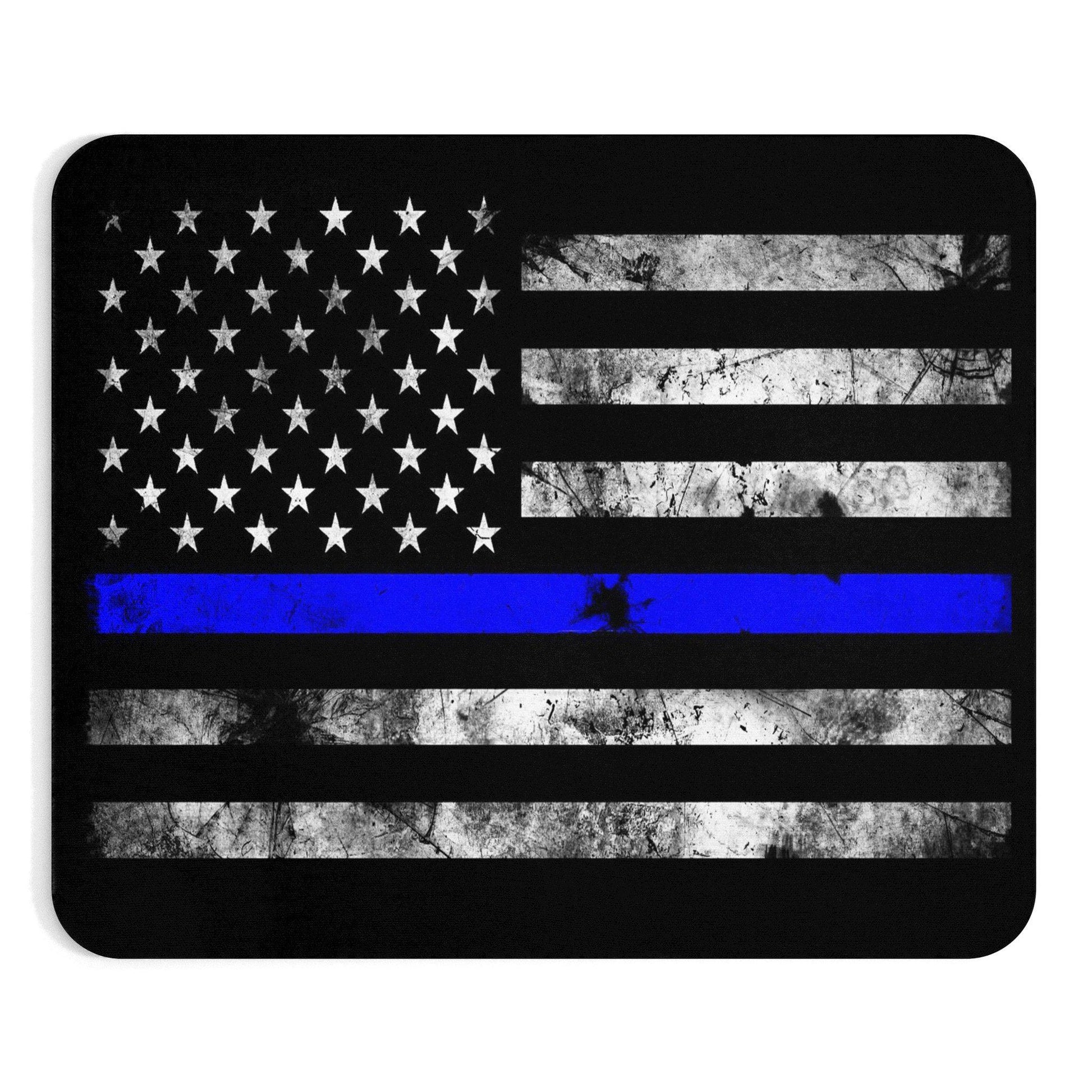 Thin Blue Line Mousepad - Let's Print Big