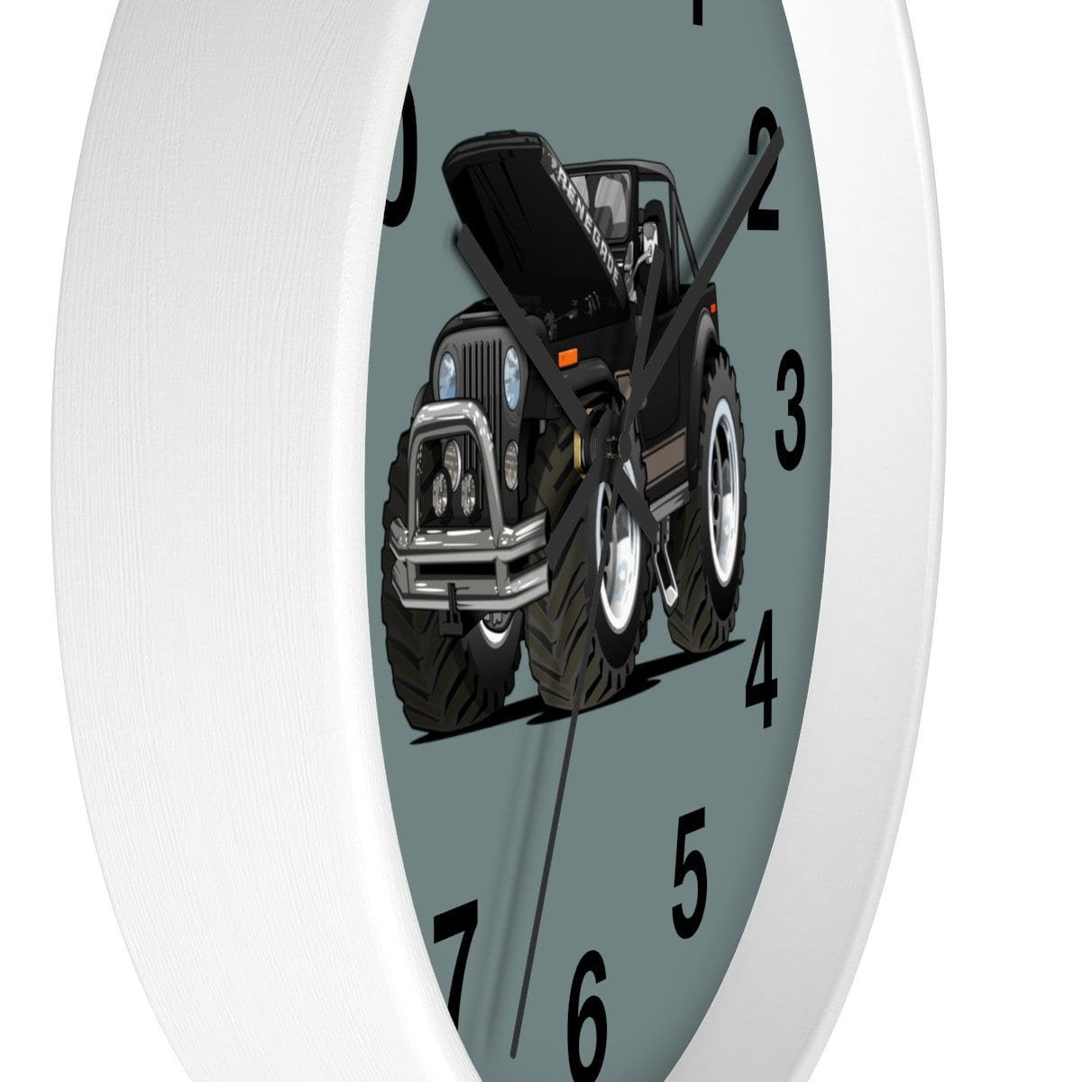 1978 Jeep CJ Renegade Hot Rod Wall clock