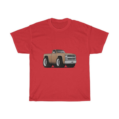 1986 4X4 Truck Car Art Unisex Heavy Cotton Tee