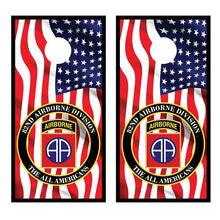 82ND Airborne Division Corn hole Board Decal Wraps