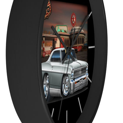 1966 Nova Texaco Wall clock