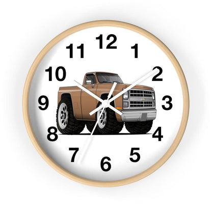 1986 4X4 Truck Car Art Wall clock