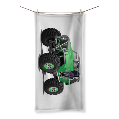 Jeep 4x4 Rocktoy Rock Climber Car Art Sublimation All Over Towel