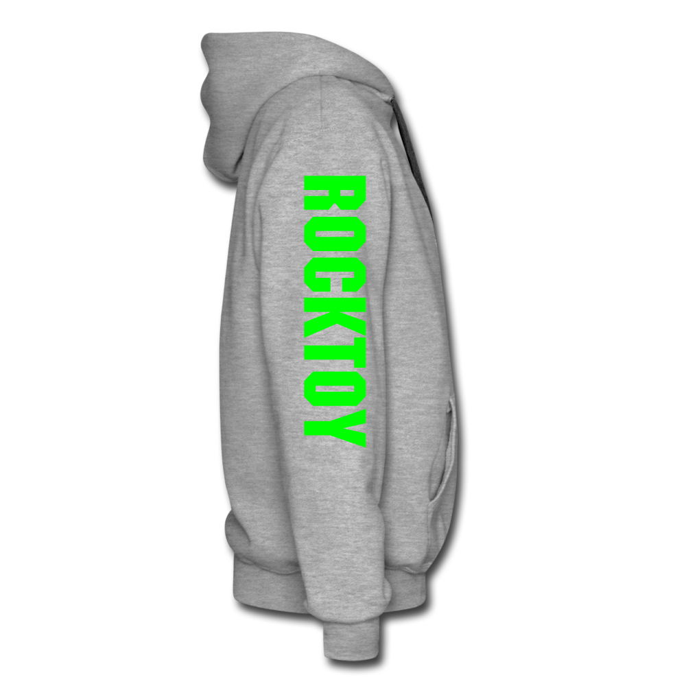 Green Jeep Rocktoy Rock Climber Car Art Men’s Premium Hoodie - heather gray