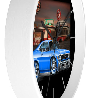 1971 Chevi Nova Texaco Wall clock
