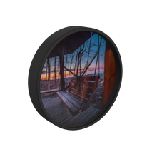 Swing Sunset 10 inch wall clock