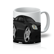 Black Cartoon Car Hot Rod 11oz Mug