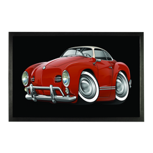 Volkswagen Cartoon Car art Sublimation Doormat