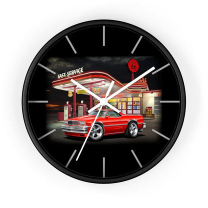 1978 El Camino Gas Station Wall clock